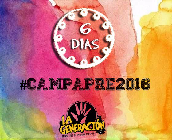 EsLaGeneracion's tweet photo. ¡Menos de una semanaaaaaa! 😱😱😱😎😎😎👏👏👏
#TheFinalCountDown #CampaPre2016 #SomosLaGeneracion #NoFaltaNada #HaySorpresas https://t.co/rjOgwquxVf