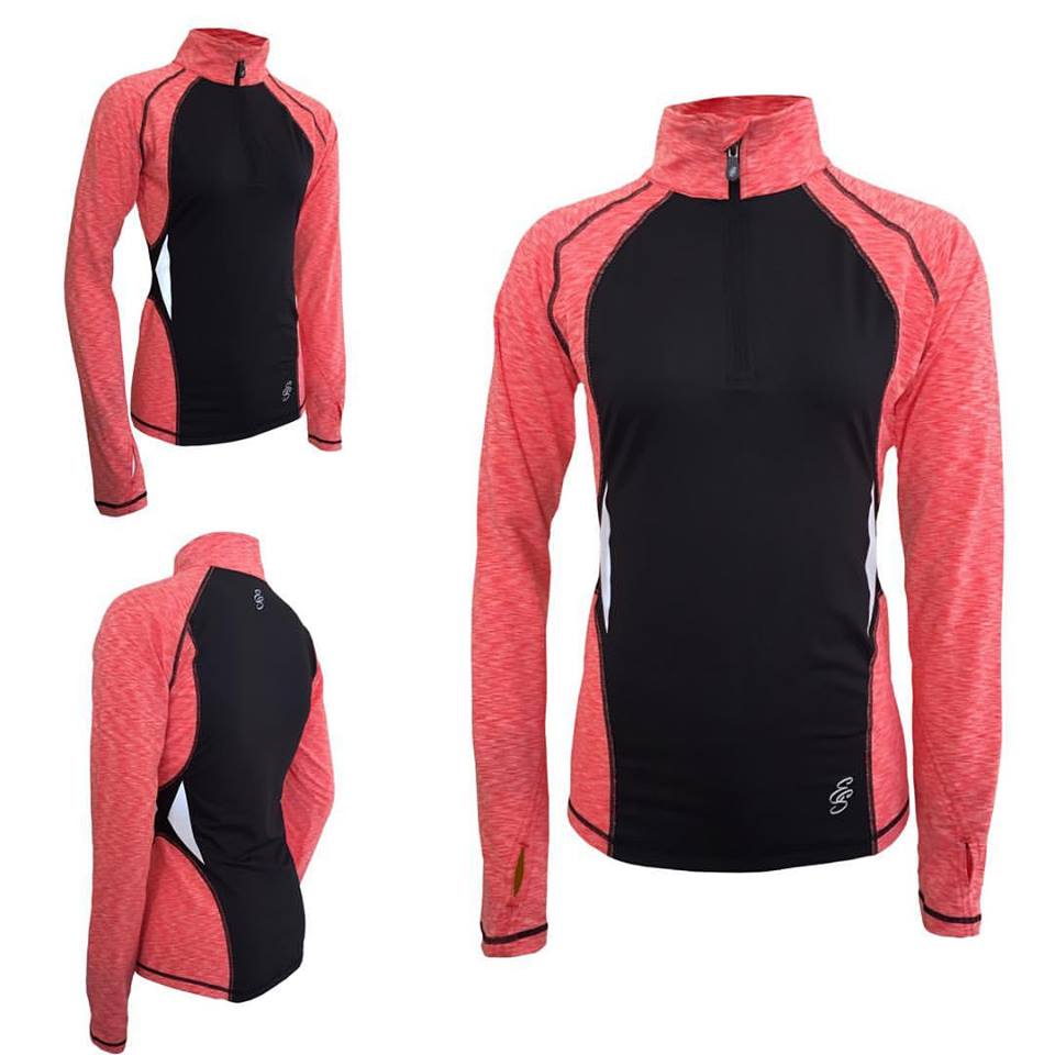 Here is our improved Ultralight Half Zip shirt. #running  #figureskating #trainning #esperformance