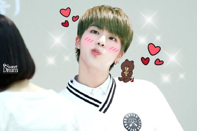 IdolsMochi's tweet photo. Jin ➞ BTS

{request by @killmejin} https://t.co/voE5ar5OoA