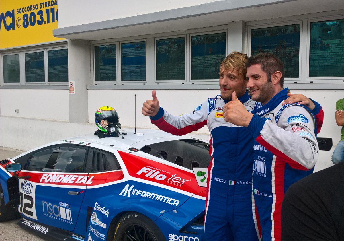 The Champions!! <a href="/CIGranTurismo/">Campionato Italiano Gran Turismo</a> <a href="/Vallelunga/">Autodromo Vallelunga</a> <a href="/AlexFrassineti/">ALEX FRASSINETI</a> <a href="/stefano_gattuso/">Stefano Gattuso</a> . Thanks to <a href="/stefanoreali/">Stefano Reali</a> 😉