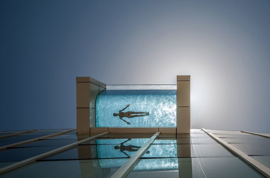 ArchDigest's tweet image. Swim at your own risk at these 8 daring pools from around the world: archdg.co/Kh1zRVO