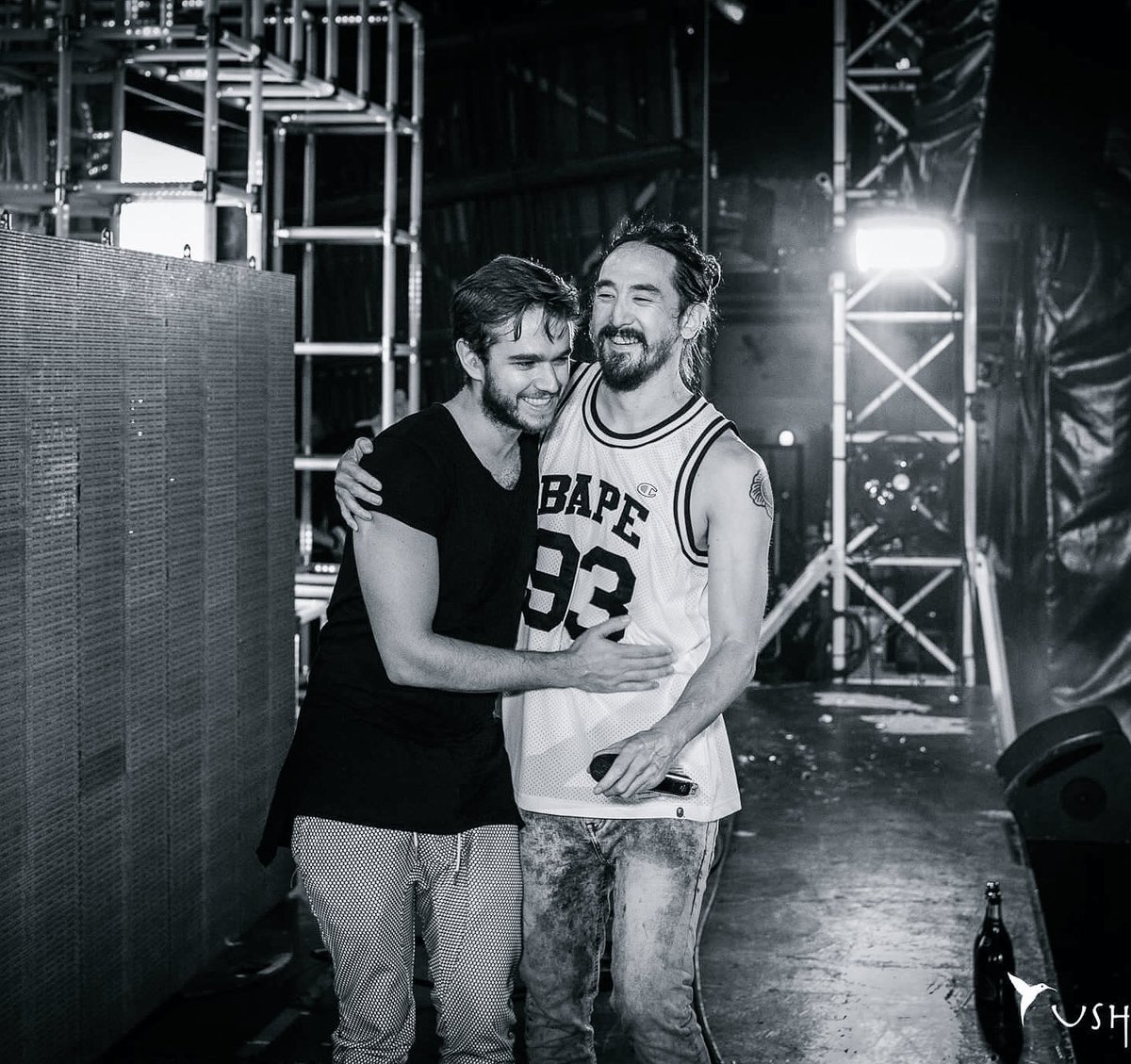 Zedd's tweet photo. Boys will be boys. https://t.co/ASYCLg8W9s