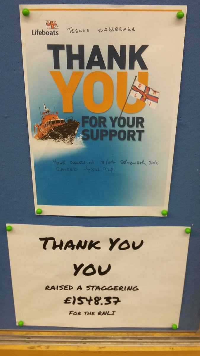 TescoProjectsKB's tweet image. What a collection? #RNLI @TescoKings @RNLISalcombe @durant_sue