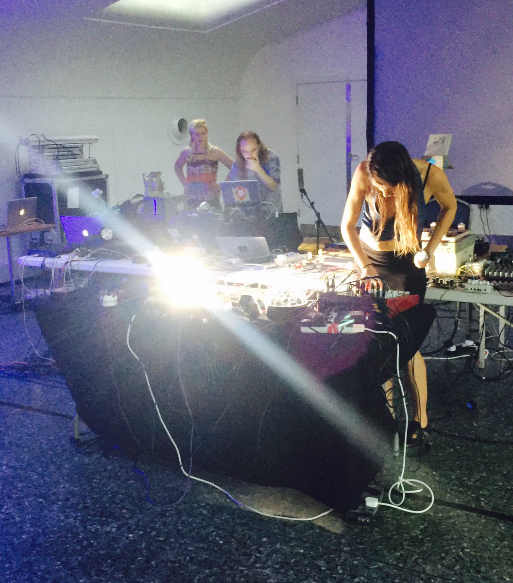 b00t_'s tweet photo. Sound check is mindblowing @_intersections_ https://t.co/RRMNZep9ZJ