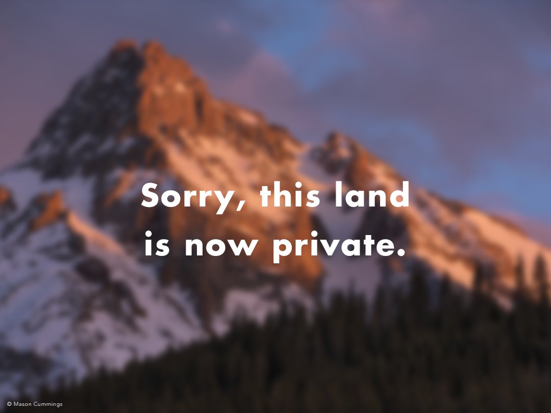 Wilderness's tweet photo. Public lands are meant for everyone. Help us keep it that way &amp; join the #OurWild movement: https://t.co/9ATYu2O473 https://t.co/dAemO5WLm0