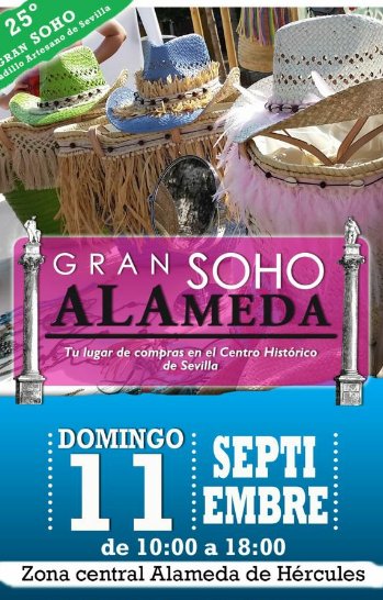 ElviraPlaza's tweet photo. Mañana podrán disfrutar del #mercadillo @GranSohoAlameda   en la @alamedahercules. Anímense! https://t.co/135DfD9Nu7 https://t.co/KMFwY8sm1m