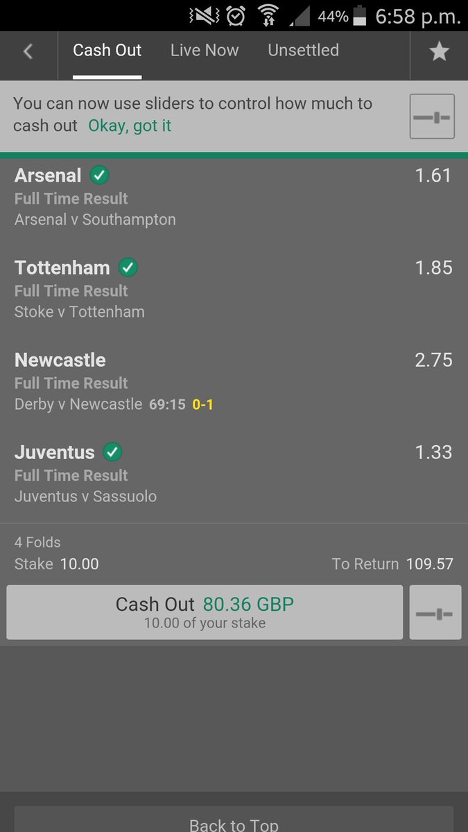 RyanB_91's tweet photo. @LandofInplay so tempted to cash out... https://t.co/zxhXXv5HPm