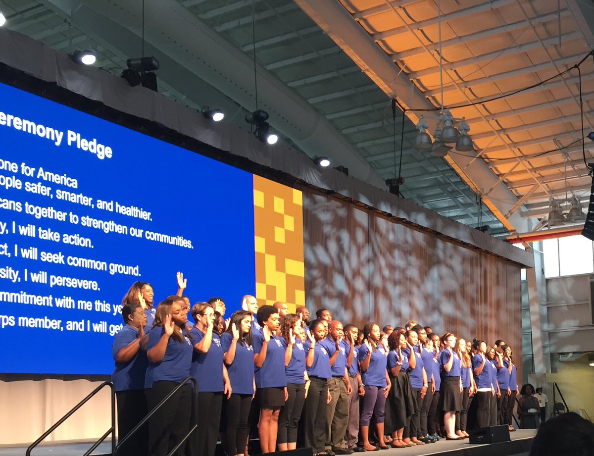 BrandeeMcHale's tweet image. Inspiring day w/new @AmeriCorpsVISTA @ #OppSummit! Creating #Pathways2Progress for youth through #ServiceWorks