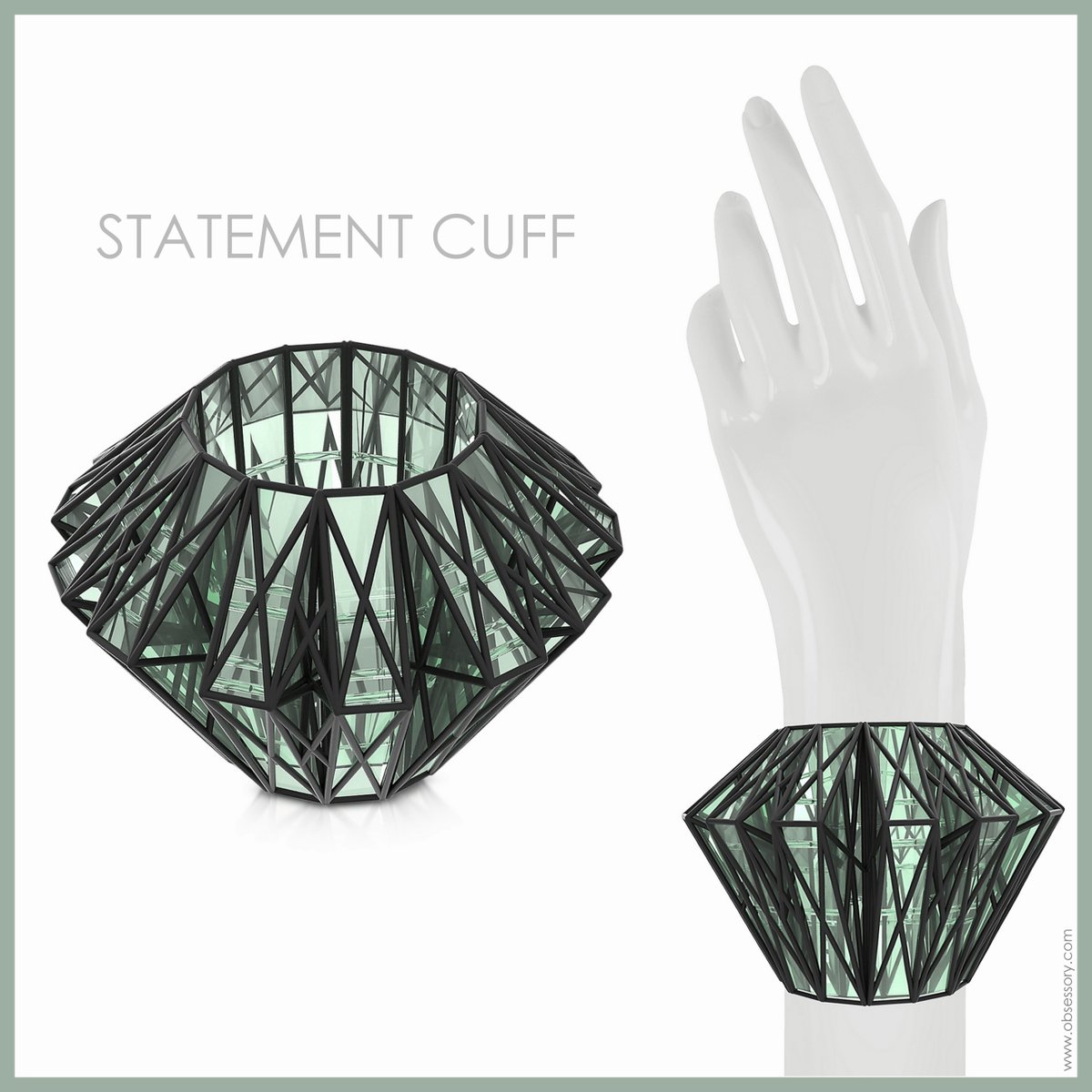 The <a href="/Houseofflora/">HOUSE OF FLORA</a> #bracelet makes quite a statement and is definitely a head-turner! ow.ly/uRFn303KCl3