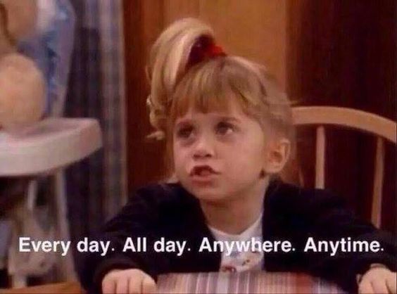 When your friend asks if you want to get Paul's On Times Square.