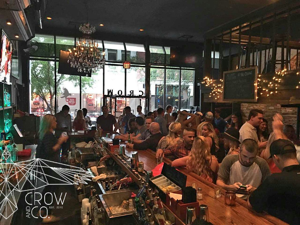 thecrowandco's tweet photo. Day Party and Day Drinking at Crow! Join in on the fun! #surfexpo #ucf #orlando #downtown https://t.co/JckD8ERh2o