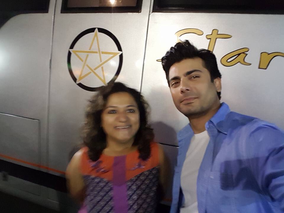 mayurising's tweet photo. With the super talented @FawadKhanFC  #FawadKhan #bangkok #PepsiShoot #pepsi https://t.co/UiwPZWUP25