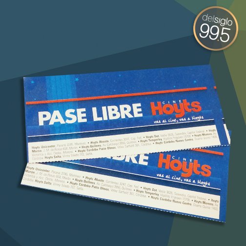 delsiglo995's tweet photo. #YAQH 🎶 HOY sorteamos 2 pares de entradas para #cine 🎥 #Hoyts 🎬 Participá en: https://t.co/wtLskz7uIY @CaritoMurisi https://t.co/pulzIOLiQc