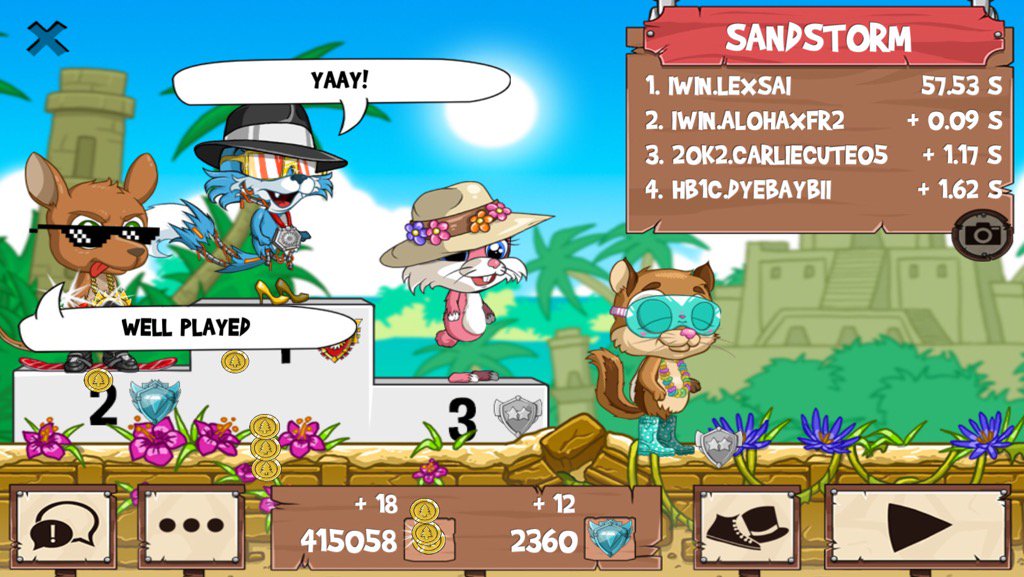 ALOHAxFR2's tweet photo. Having a blast @ #funrun2 #LEXSAI #carliecute05 #Dyebaybii https://t.co/lDkMGrgnkB