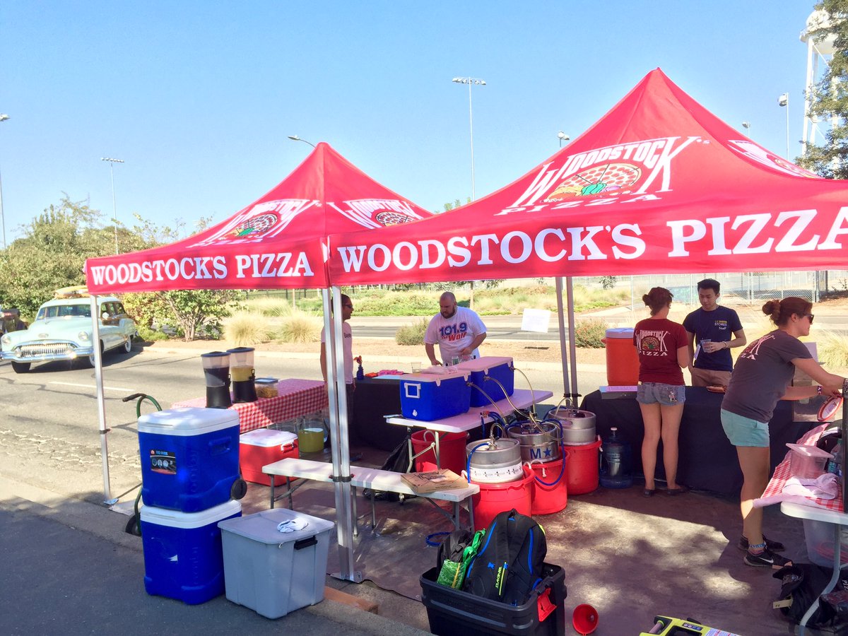 Thank you <a href="/WoodstocksDavis/">Woodstock's Pizza</a> for being part of Kickoff Street Party! Nice addition to <a href="/UCDfootball/">UC Davis Football</a> gameday!🐴💪 #GoAgs