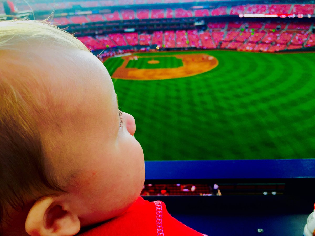 MOBeerBaby's tweet photo. Enjoying a @Cardinals game with my dad, @MOBeerGuy. ⚾️ https://t.co/XCmUk7hisV