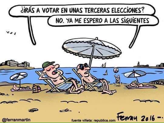 El curso/trabajo ya empezado para muchos pero no todos están con el trabajo definido. Queremos politicos para España