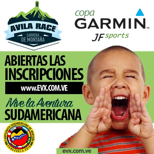lafraguaRUN's tweet photo. ÁVILA RACE "COPA GARMIN @JFSportsVe" abrió inscripciones. https://t.co/RLuIGVkDx8. #ModoAVILARACE https://t.co/P7sfVi0my4