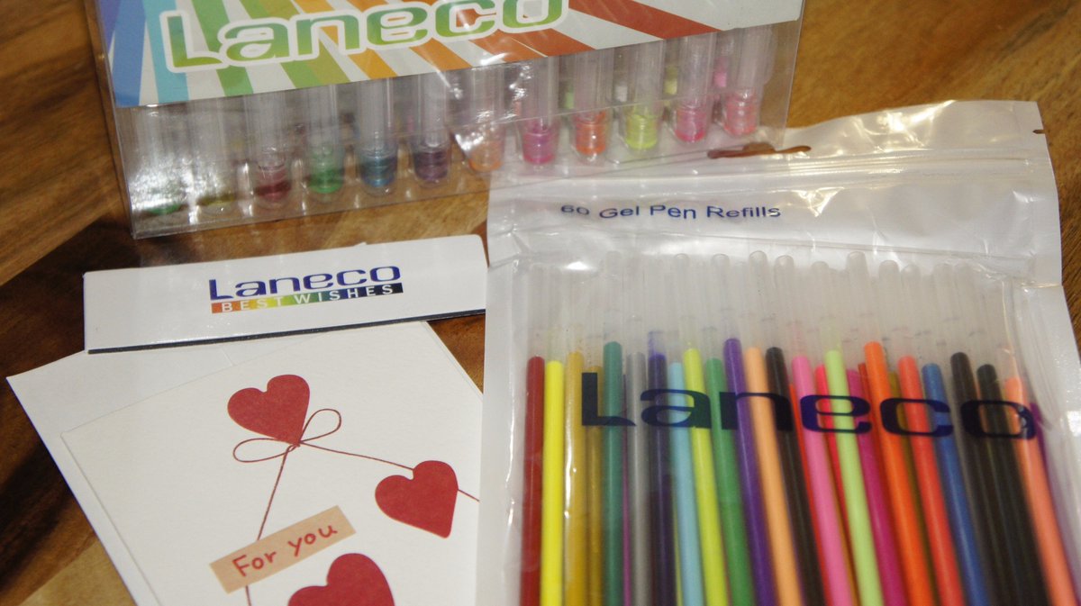 LetMeReviewThat's tweet photo. Gel Pens https://t.co/E5chk2wtV6 #GelPens #ColoringForAdults #Coloring #ATADiscount #Review #Laneco #LMRTFY https://t.co/ZmV8MPYP63