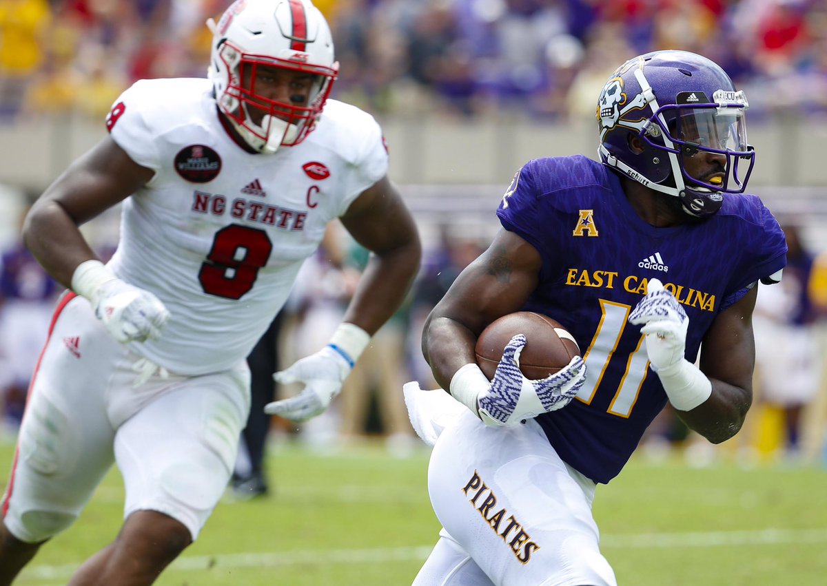 HTC247's tweet photo. FINAL: #ECU 33, NC State 30 https://t.co/fJ59KGPmtY