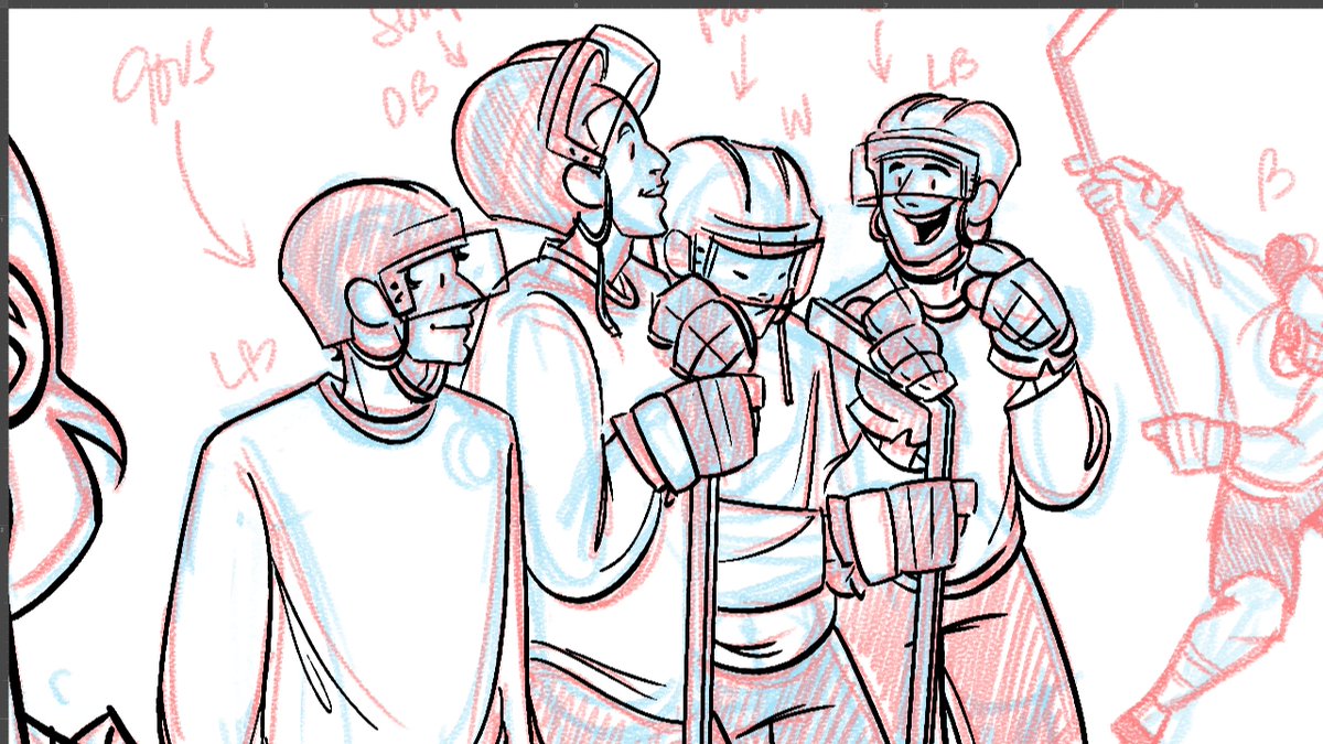 heymolls's tweet photo. a happy #dcorps is a good #dcorps ๐ plus a little mc action in the bg #bluelinerscomic https://t.co/31pi5po1mW