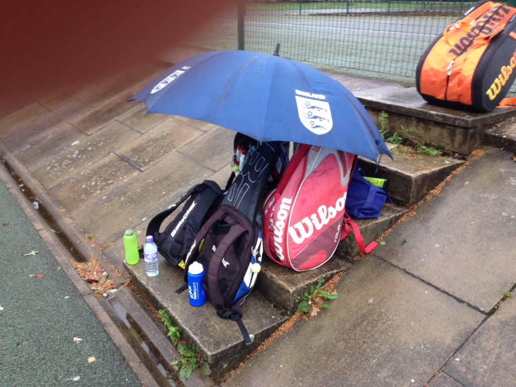 MemorialParkCTC's tweet photo. Wet day in the Park. Players soaked but kit stayed dry #good thinking https://t.co/Y4U0myvVja