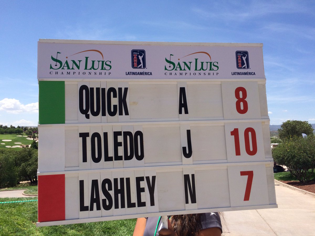 PGATAmericasESP's tweet photo. .@jose_toledo de #Guatemala viene encendido hoy en #SanLuisChamp 🔥 Hizo -5 por la vuelta del 1 para liderar con -10 https://t.co/pEVSTb9SR9