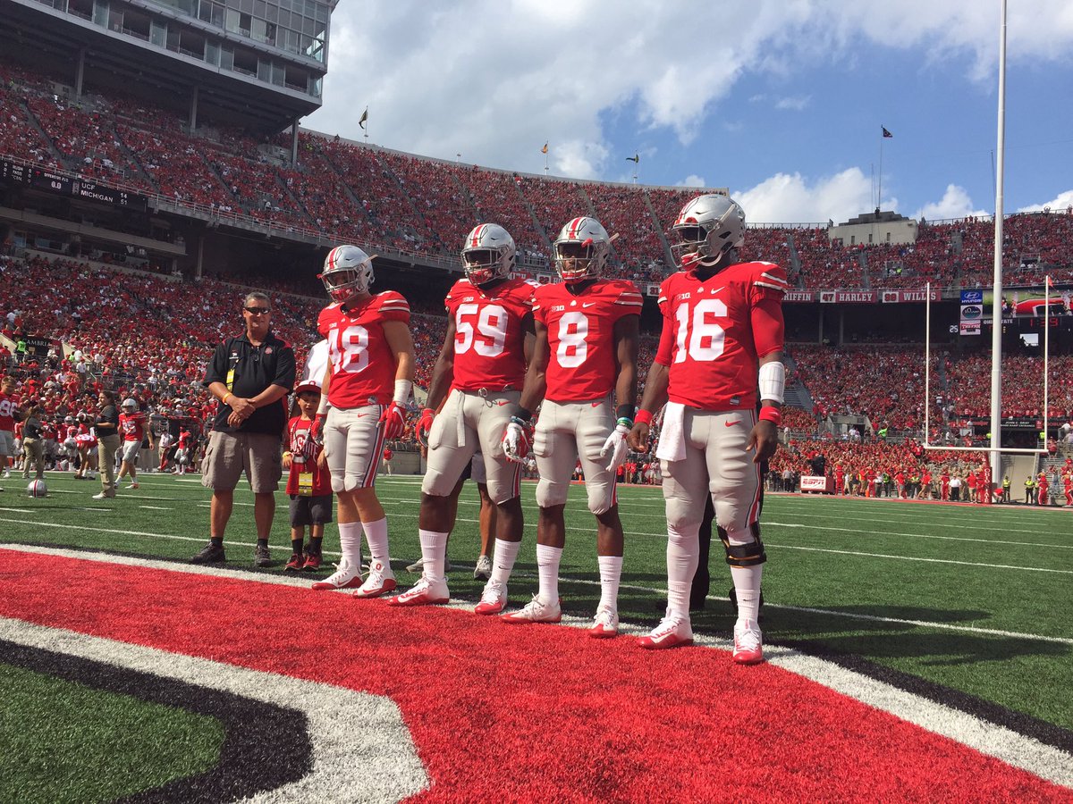 OhioStateFB's tweet image. Rock on.