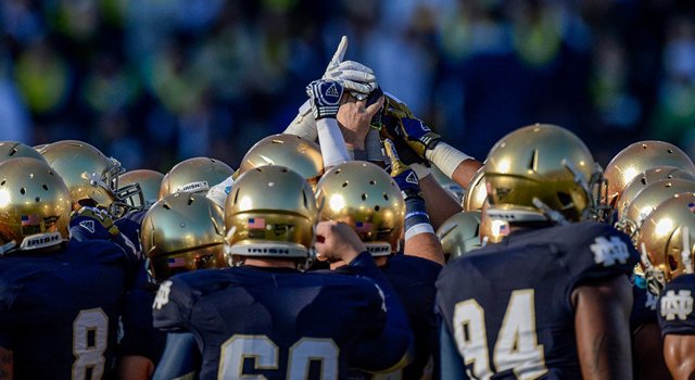It's time!!! #NDvsNevada #GoIrish