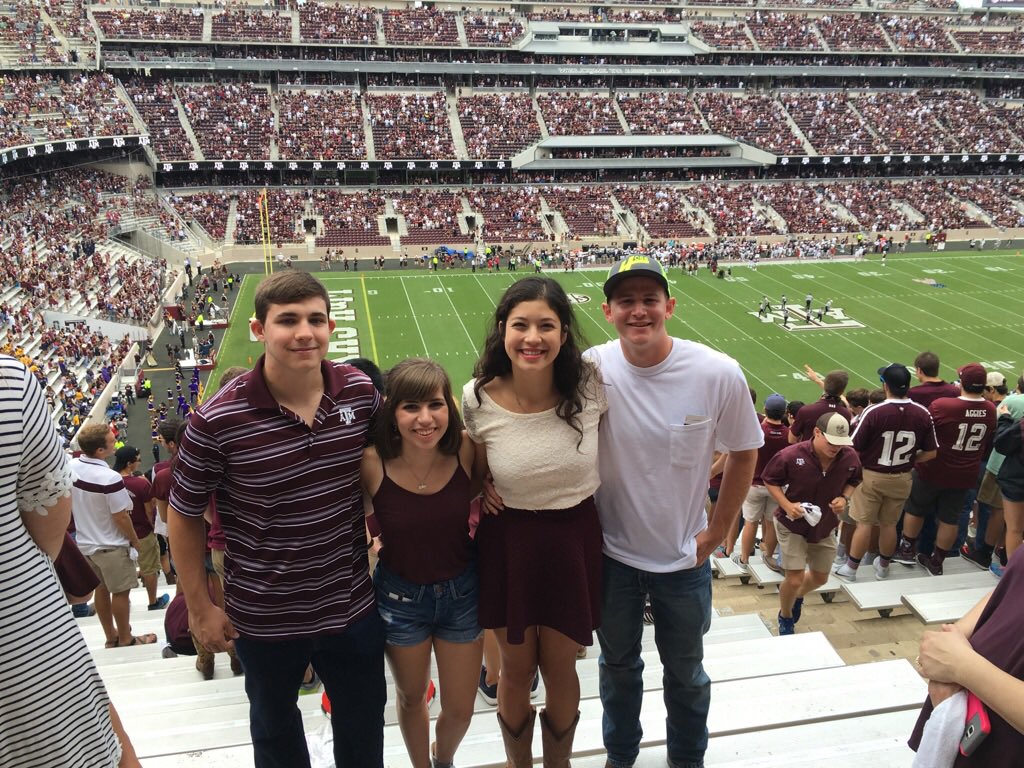 SHayni3's tweet photo. Rockin the @hcss hat at Kyle field today for the #TAMUvsPVAMU game!  #constructioninternawards https://t.co/OOdmIpLk5p