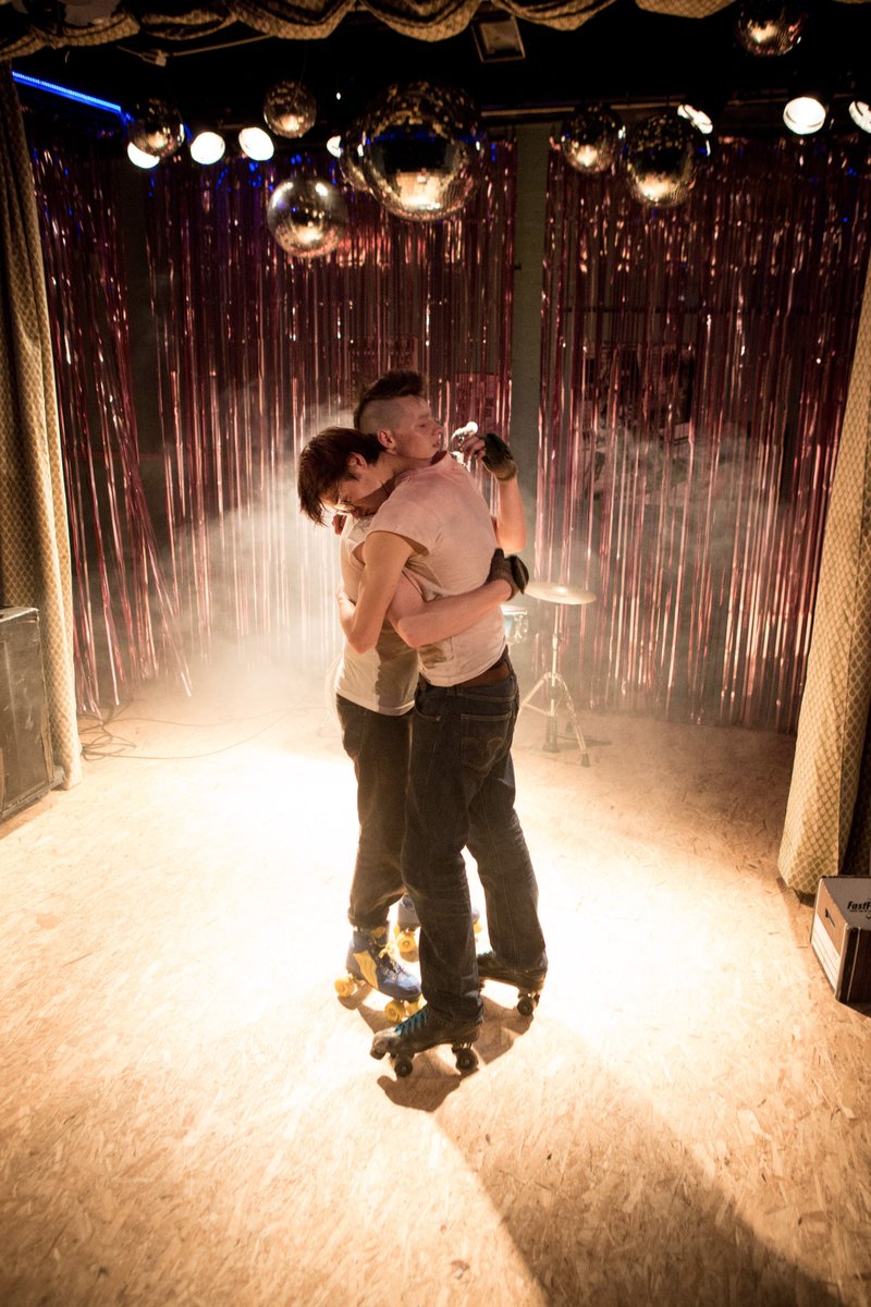 KevinWilsonPR's tweet photo. "Good plays about punk are thin on the ground -  a stonking ★★★★ rave review for punkplay! https://t.co/LEZX4QECvL https://t.co/7vwmtFVTDp
