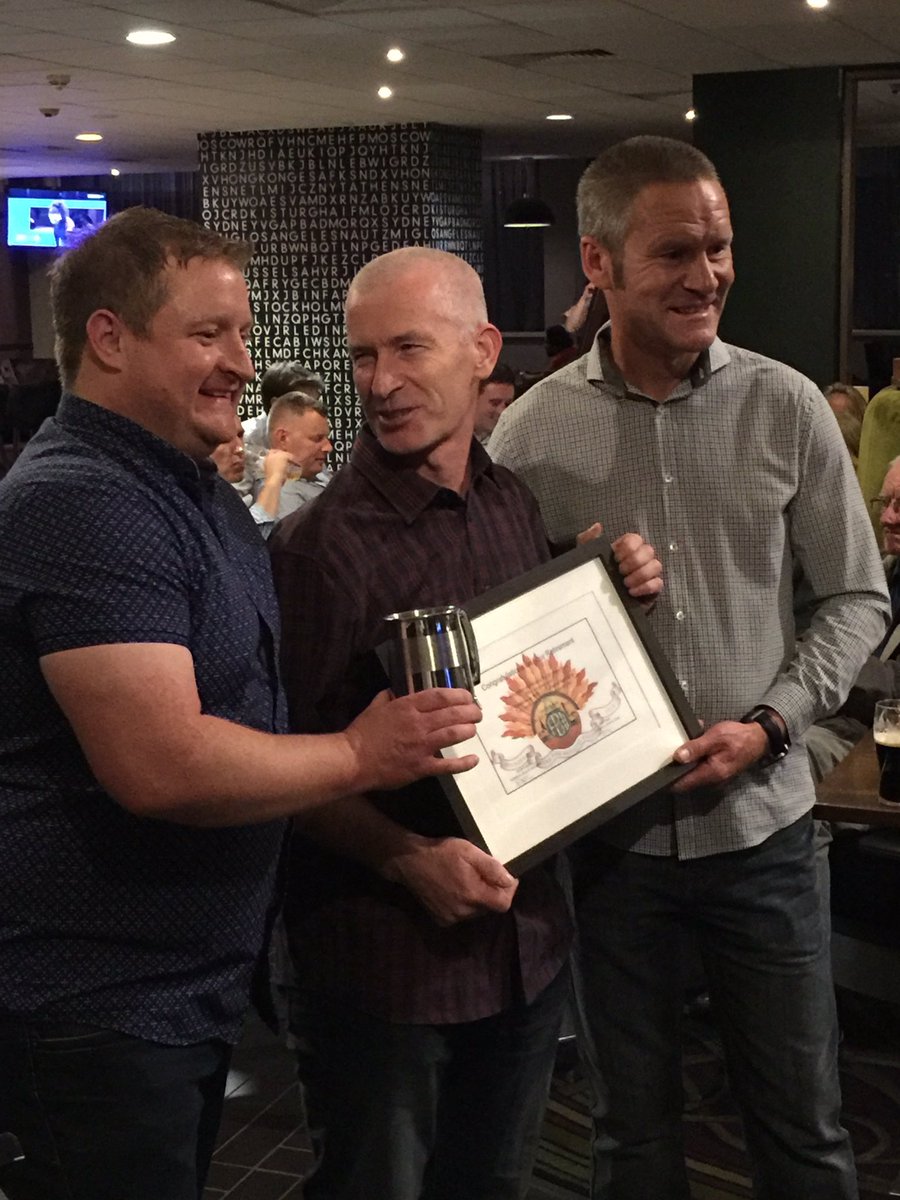 Congratulations to Laurie Smyth on his dedicated membership to the FBU on retirement