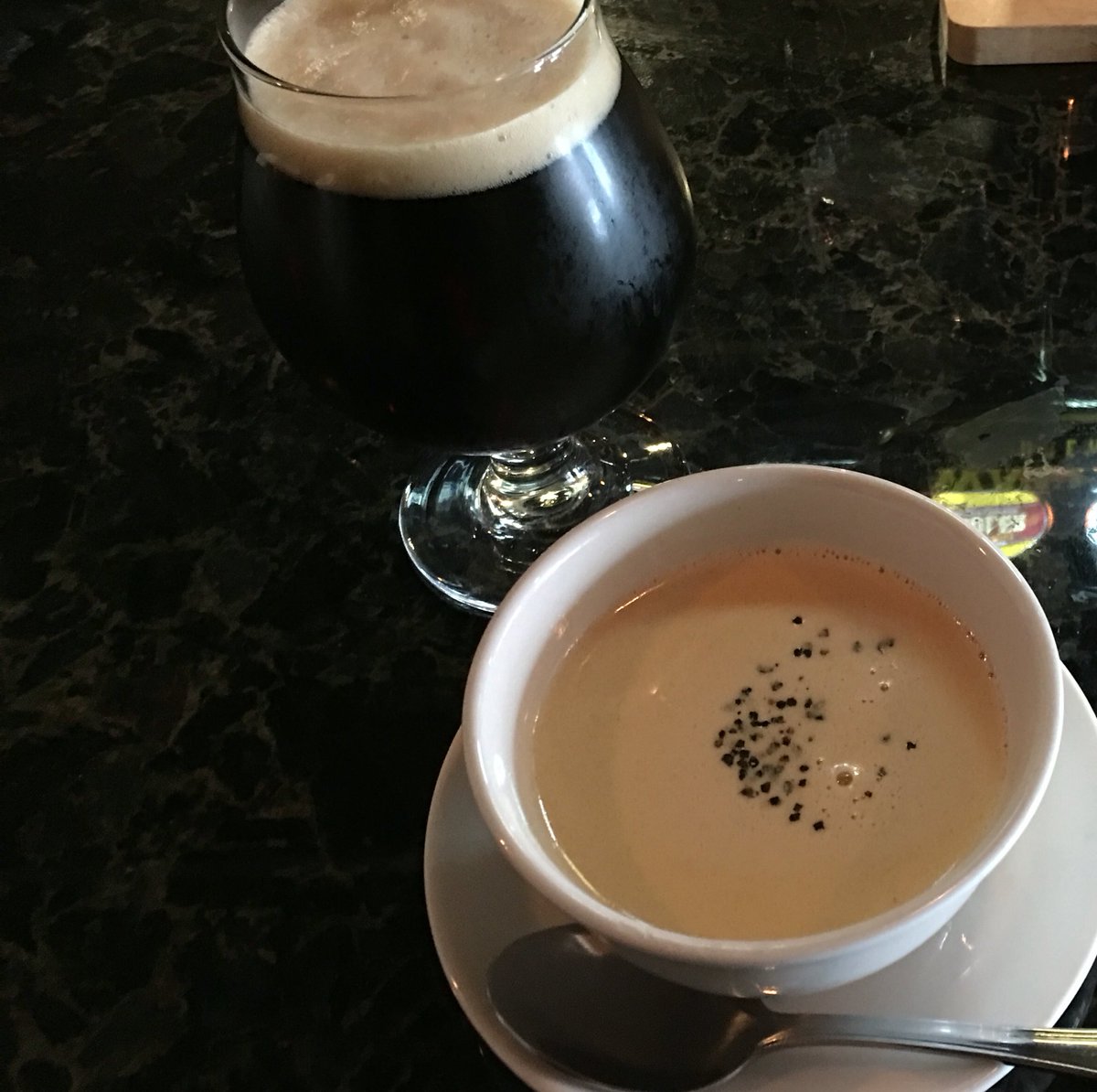 TheLooseGrape's tweet photo. Come in to The Loose Grape and try our new Waterloo Dark Cheddar soup @WaterlooBrewing https://t.co/Gwhs35zHCX