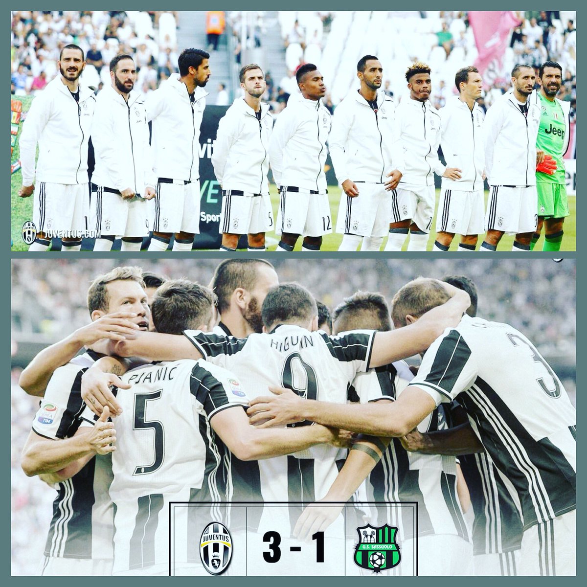 ◻️⬛️◻️ #forza <a href="/juventusfc/">JuventusFC</a>
🇮🇹Una squadra, una famiglia 
🇫🇷Une équipe, une famille
🇬🇧A team, A family 
🇲🇦فريق، عائلة