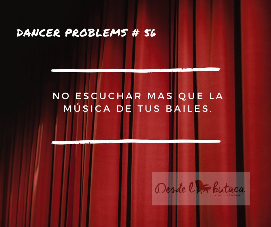 dsdlabutaca's tweet photo. #Dance #Baile #ProblemasDeBailarines #dancerproblems https://t.co/vl63c5IhPq