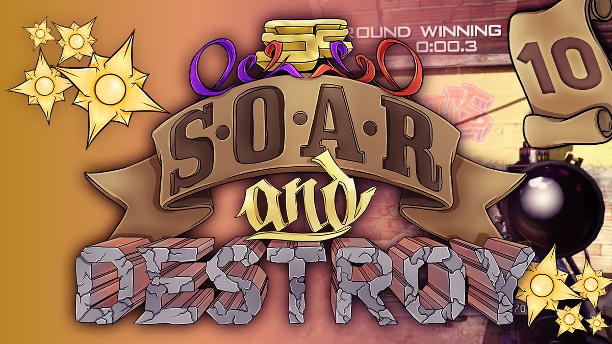 SoaRGaming's tweet photo. Expect to see the return of SoaR and Destroy tonight. This one features members like Crude &amp; Butters, don't miss it! https://t.co/RonWpdQcTC