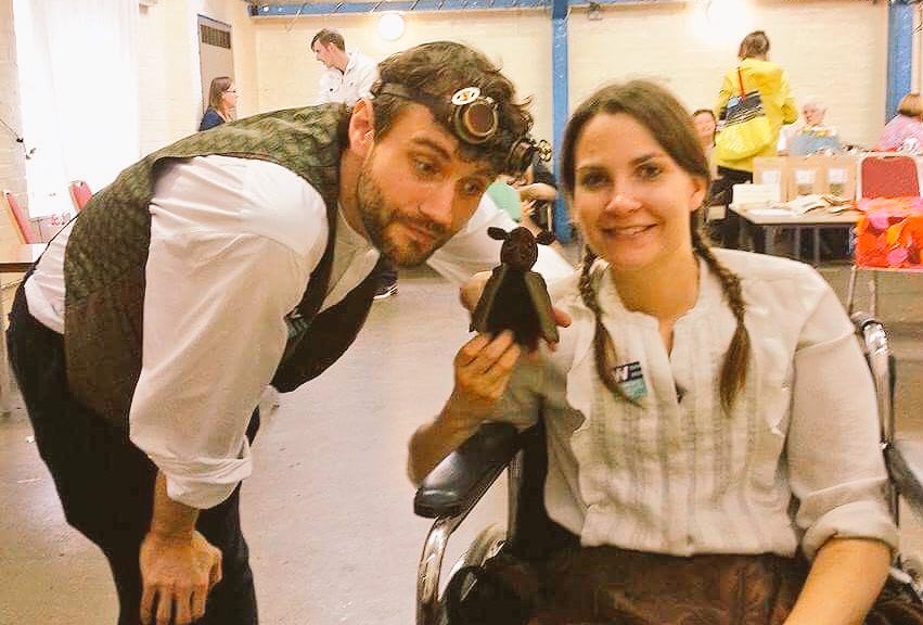 The rain didn't stop us!  <a href="/PasleyPark/">Pasley Park</a> #LostZoo was royal success! #QueenVictoria #EdwardCross #Dracula
#ActorsLife