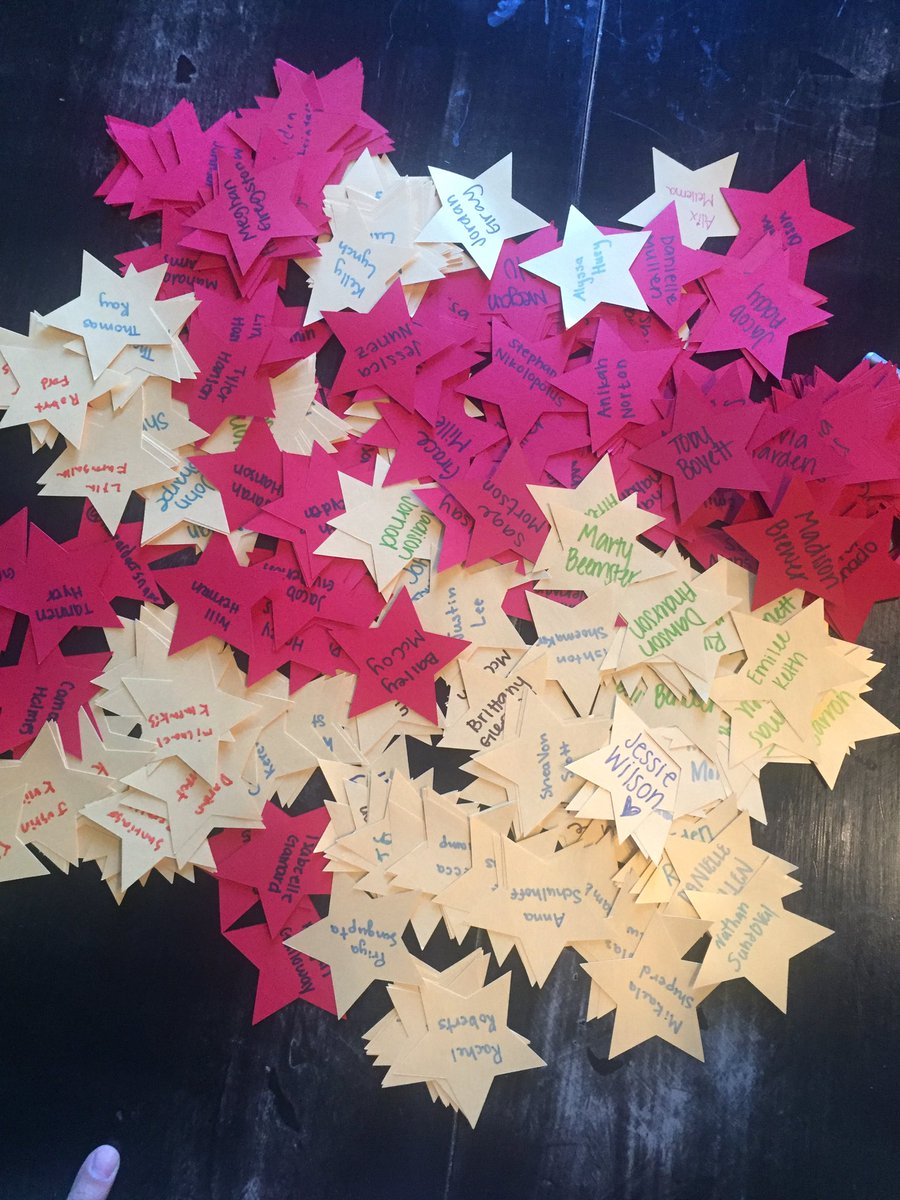 legendhs2018's tweet photo. Making the class of 2018 float! Do you see your name?:) https://t.co/KSLL3psah6