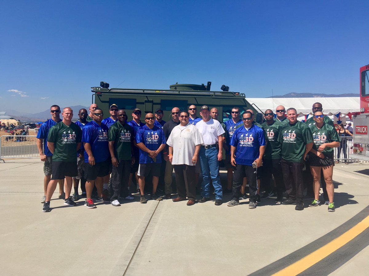 sbcountysheriff's tweet photo. Who will be strong enough?? #SBD2016 #TeamLE 🚔🚒 https://t.co/RtjuchE64x
