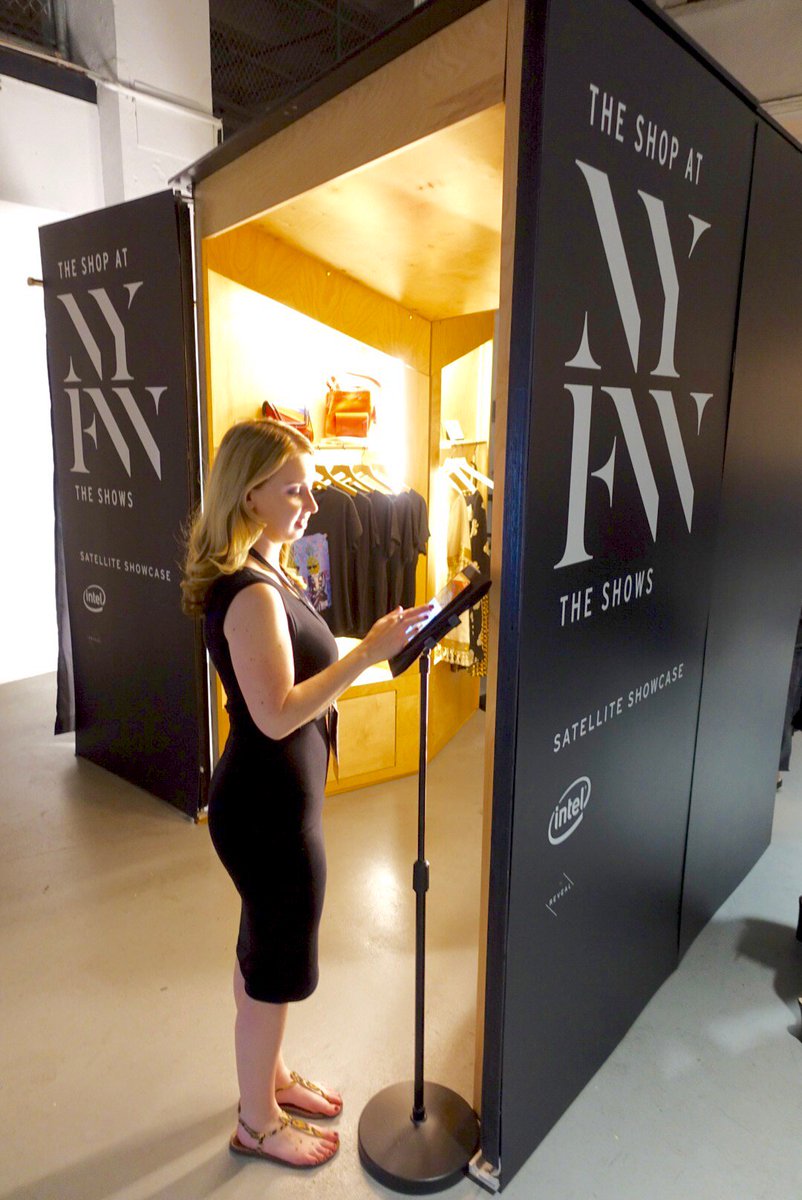 intel's tweet photo. #Intel and @by_reveal team up to transform the shopping experience at the tech-infused pop-up shop #NYFW https://t.co/wWSygvhSSu