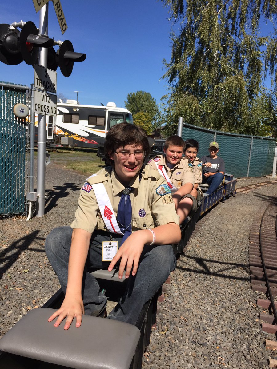 Allan_Campbell's tweet photo. #mychapterrocks @Section_W1S @walugaoa riding the A train....#fun Photo by Mrs Nelson. https://t.co/QMxmA2ehxM