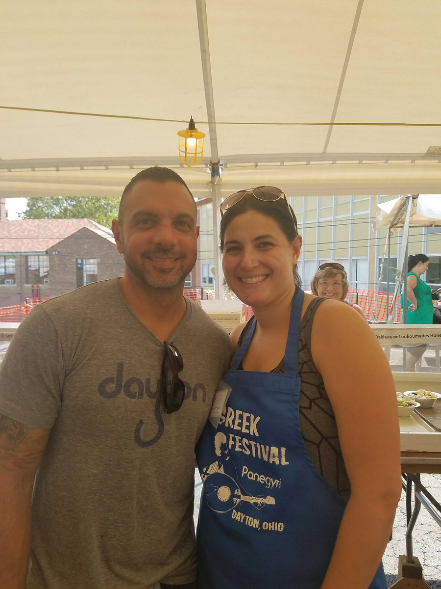 DaytonGreekFest's tweet photo. We weathered the storm and we're back in action! Hope to see you there! https://t.co/X8vsFBwiTB