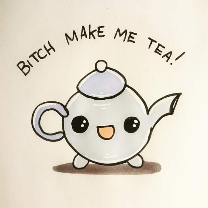 Kaylawalker10's tweet photo. Lol Me everyday all day ;) #tea #makemetea #bitch speaking of tea I need to go make some ^_^ #Matchatea https://t.co/XWjFpAe1qk