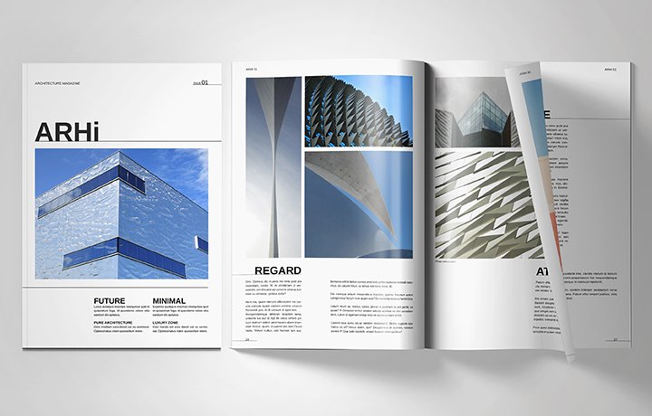 northgraphics's tweet image. Clean and minimal style #architecture #magazine #adobe #indesign #template @EnvatoMarket. graphicriver.net/item/architect…