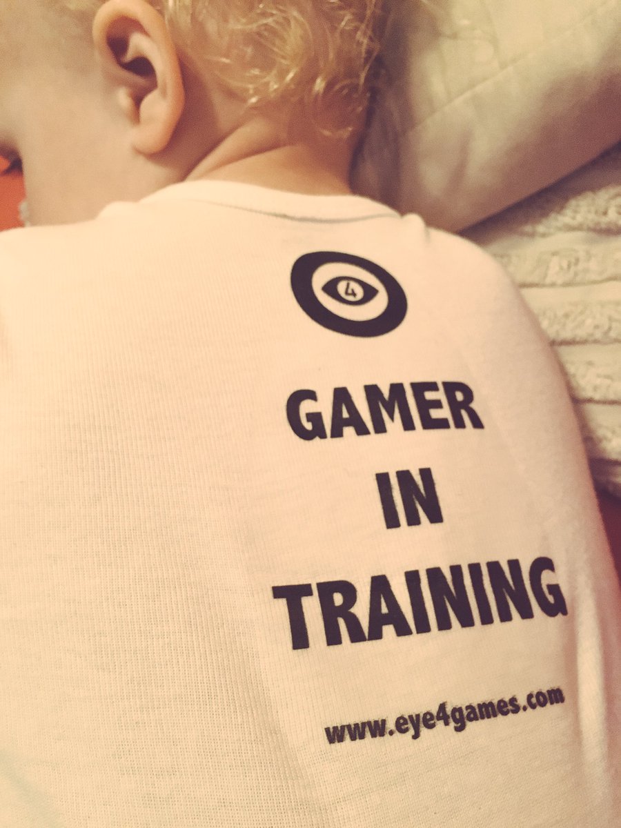 Eye4Games's tweet photo. Our youngest fan is worn out after a big day exploring @BostonFIG #walkingbillboard #bostonfig #DefenseForceULTRA https://t.co/KlU9ctSfeR