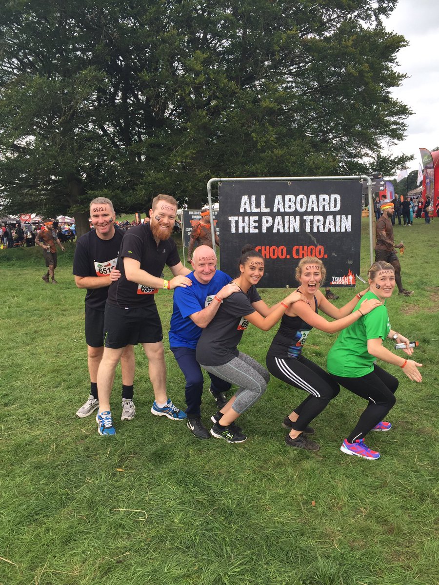 PleasantStPrim's tweet photo. A big well done to our fantastic staff who completed @ToughMudder today. Brilliant stuff 12 miles and lots of mud! https://t.co/YBjxMsZdl1