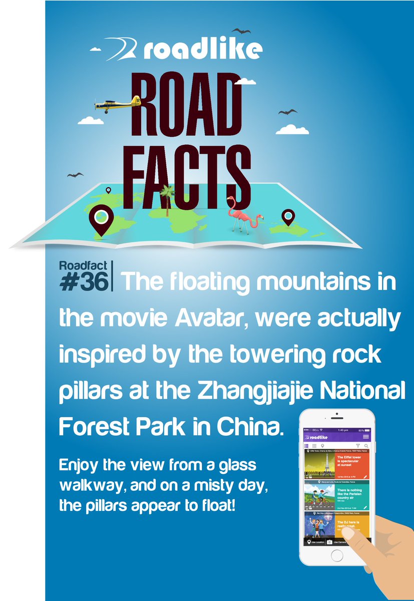 Roadliker's tweet photo. Remember the floating mountains in the movie Avatar? #China. #Travel #Traveldiary https://t.co/dazn2LI3oq