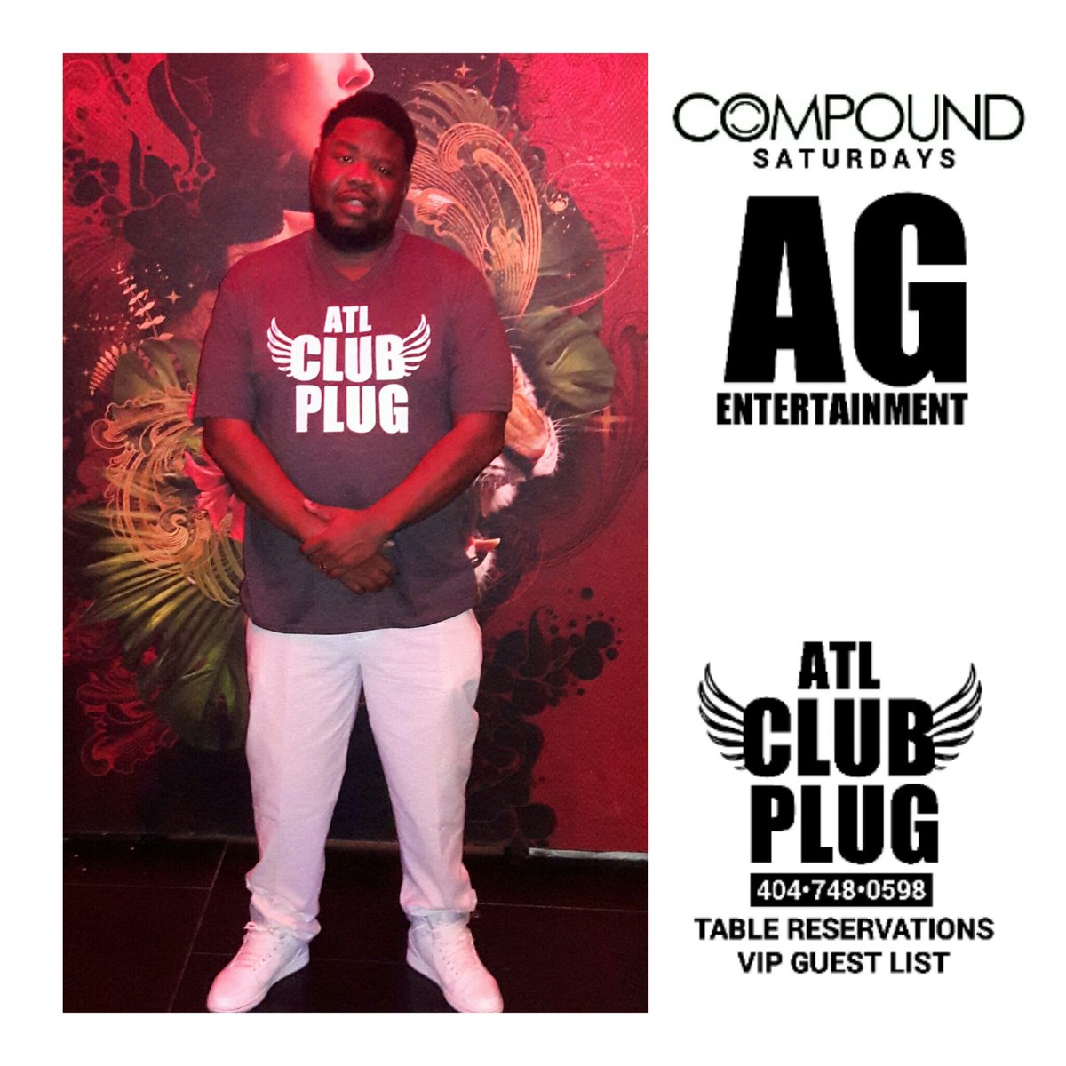 SCVipClubTour's tweet photo. #TheNightlifeLiaison #AlvisBakerJr #AtlClubPlug #CarteBlancheGroup #AGWorld #WelcomeToAGWorld BIH!! https://t.co/Uwm9DcRsdA