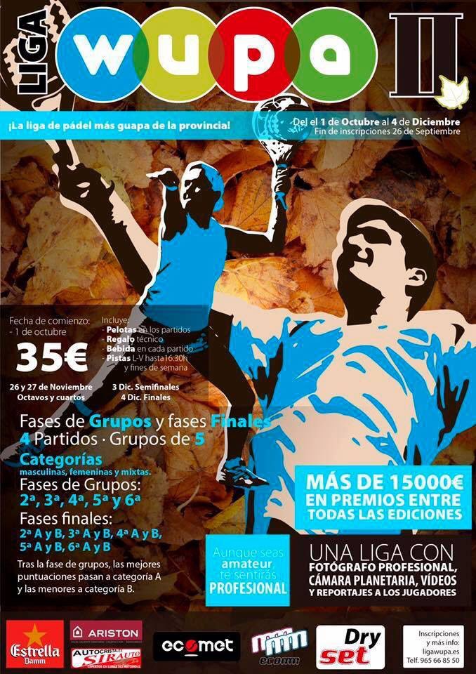 ligawapapadel's tweet photo. #Ínscribete en nuestra #liga de padel más fácilmente desde el siguiente https://t.co/173jGGkbvh @alicantepadel #wupa https://t.co/M9SWqTWZE8