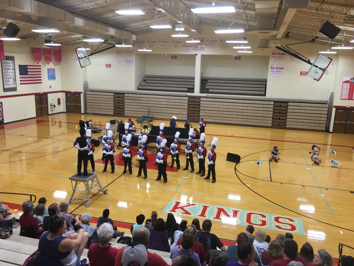 KingsBands's tweet photo. Welcome to Greenview Highschool Marching Band. Good Luck today! #kingsinvitational https://t.co/hva0ItGDYy